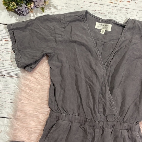 ANTHROPOLOGIE Cloth & Stone Gulpiyrui Dusty Lilac Jumpsuit - Picture 5 of 10